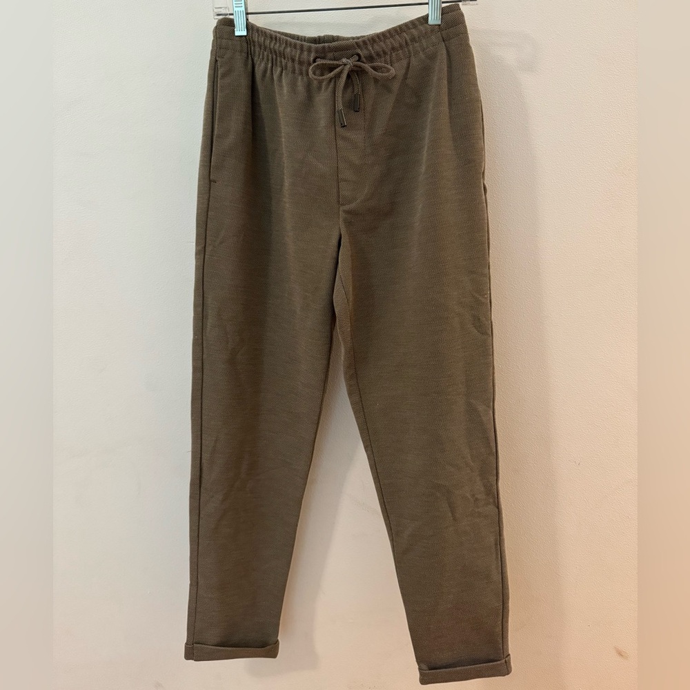 Zara Men's Tan Jogger Pants